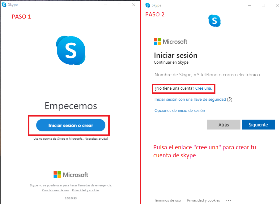 Asistencia psicológica Skype